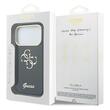 Guess Husa 4G Script Metal Logo iPhone 17 Pro Max Albastru