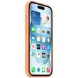 Apple Husa Originala Silicon iPhone 15, MagSafe, Orange Sorbet