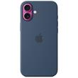 Apple Husa Originala Silicon iPhone 16, MagSafe, Denim