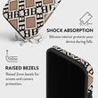 Burga Husa Dual Layer Monogram iPhone 14 Pro