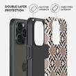 Burga Husa Dual Layer Monogram iPhone 15 Pro Max