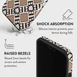 Burga Husa Dual Layer Monogram iPhone 15 Pro Max
