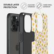 Burga Husa Dual Layer Pure Bliss iPhone 15 Pro