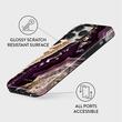 Burga Husa Dual Layer Purple Skies iPhone 15 Pro