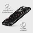 Burga Husa Dual Layer Rose Gold Marble iPhone 15 Pro