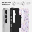 Burga Husa Dual Layer Wildflower Samsung Galaxy S25