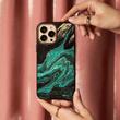 Burga Husa Elite Gold Emerald Pool iPhone 14 Pro Max