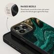 Burga Husa Elite Gold Emerald Pool iPhone 14 Pro Max