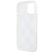 DKNY Husa Liquid Glitter Multilogo iPhone 15 / 14 / 13 Alb