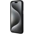 DKNY Husa Liquid Silicone Metal Logo iPhone 15 Pro Max Negru