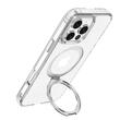 Devia Husa Clean Series Magnetic Shockproof iPhone 16 Pro Max cu suport Transparent