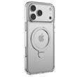 Devia Husa Clean Series Magnetic Shockproof iPhone 17 Pro Max Transparent, cu suport