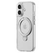 Devia Husa Clean Series Magnetic Shockproof iPhone 17 Transparent, cu suport