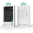 Devia Husa Eleguard Series Magnetic Shockproof iPhone 17 Pro Max Negru, cu suport rotativ 360 grade