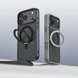 Devia Husa Eleguard Series Magnetic Shockproof iPhone 17 Pro Max Negru, cu suport rotativ 360 grade