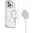 Devia Husa Snow Crystal Series Magnetic Shockproof iPhone 16 Pro Max Transparent