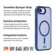 Eiger Husa Blizzard Magsafe GRS iPhone 17e / iPhone 16e Albastru