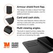 Eiger Husa North Folio Case Samsung Galaxy S25 Black