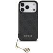 Guess Husa 4G Charm Tone on Tone iPhone 17 Pro Gri