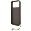 Guess Husa 4G Charm Tone on Tone iPhone 17 Pro Maro
