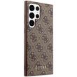 Guess Husa 4G Metal Gold Logo Samsung Galaxy S23 Ultra Maro