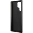 Guess Husa 4G Metal Gold Logo Samsung Galaxy S24 Ultra Negru