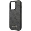 Guess Husa 4G Metal Gold Logo iPhone 15 Pro Gri