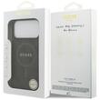 Guess Husa 4G Ring Classic Logo MagSafe iPhone 17 Pro Max Negru