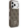 Guess Husa 4G Triangle Logo MagSafe iPhone 17 Pro Maro