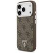 Guess Husa 4G Triangle Logo MagSafe iPhone 17 Pro Maro
