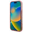 Guess Husa Flower & Tonal Circle MagSafe iPhone 16 Pro Max Roz