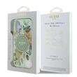 Guess Husa Flower & Tonal Circle MagSafe iPhone 16 Verde
