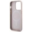 Guess Husa GCube Stripes MagSafe iPhone 14 Pro Roz