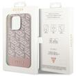 Guess Husa GCube Stripes MagSafe iPhone 14 Pro Roz