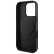 Guess Husa PU 4G Peony MagSafe iPhone 16 Pro Negru