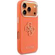 Guess Husa Resin Logo iPhone 17 Pro Orange