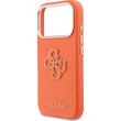 Guess Husa Resin Logo iPhone 17 Pro Orange