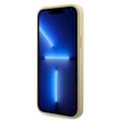 Guess Husa Rhinestones Triangle Metal Logo iPhone 14 Auriu