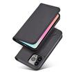 Lemontti Husa Book Magnet Card iPhone 14 Pro, cu suport portofel, Negru
