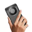 Lemontti Husa Carbon Case Flexible Honor Magic8 Lite Negru