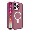 Lemontti Husa Color Matte MagSafe iPhone 15 Pro Visiniu