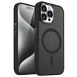 Lemontti Husa Guardian Magsafe iPhone 15 Pro Max Transparent / Negru
