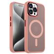Lemontti Husa Guardian Magsafe iPhone 15 Pro Transparent / Roz