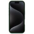 Lemontti Husa Liquid Silicon MagSafe iPhone 16 Pro, cu suport, Verde