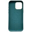 Lemontti Husa Piele MagSafe cu inel stand iPhone 16 Pro Verde