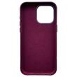 Lemontti Husa Piele MagSafe iPhone 16 Pro Max Visiniu