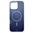 Lemontti Husa Shield MagSafe iPhone 16 Pro Max Albastru, cu suport rotativ 360 grade