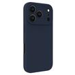 Lemontti Husa Silicon Soft Slim Magsafe iPhone 17 Pro Bleumarin