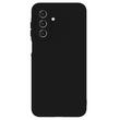 Lemontti Husa Silicon Soft Slim Samsung Galaxy A17 Negru (material mat si fin, captusit cu microfibra)