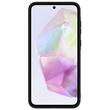 Lemontti Husa Silicon Soft Slim Samsung Galaxy A55 Negru (material mat si fin, captusit cu microfibra)